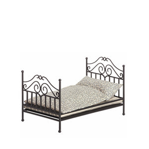 Maileg Vintage Bed Micro – Antracite