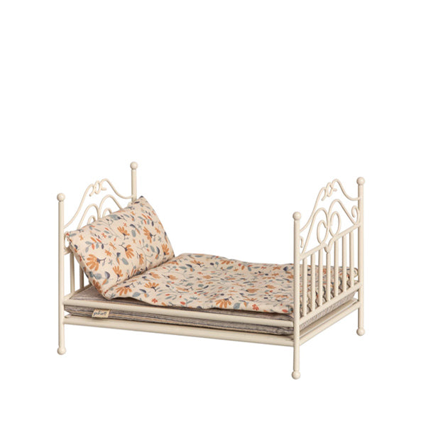 Maileg Vintage Bed, Micro - Soft Sand