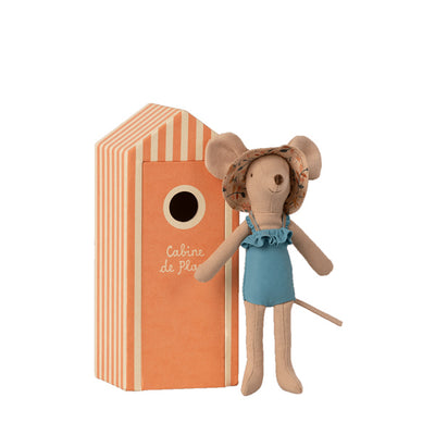 Maileg Beach Mice - Mum in Cabin de Plage