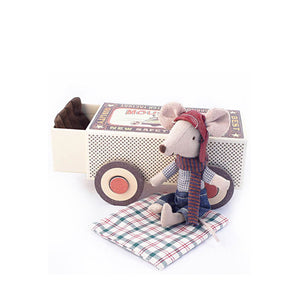 Maileg Big Brother Racer Mouse in Box