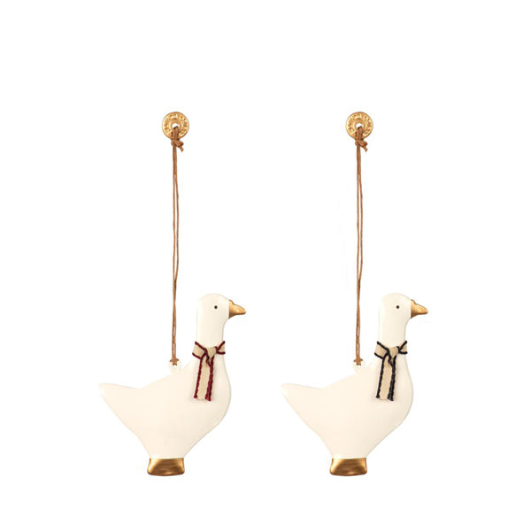 Maileg Metal Ornament - Goose