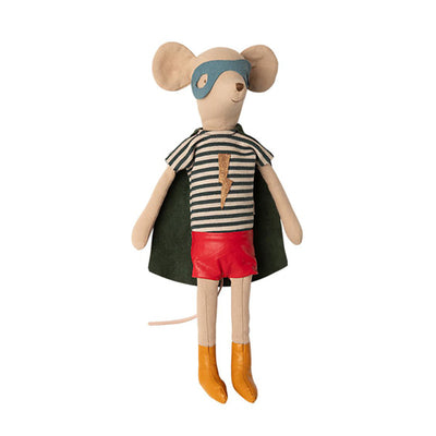 Maileg Super Hero Mouse, Medium - Boy