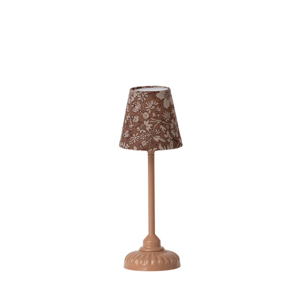Maileg Vintage Floor Lamp, Small - Dark Powder