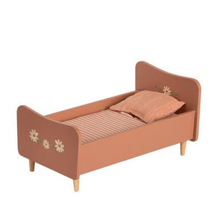 Maileg Wooden Bed, Mini - Rose