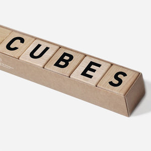 Maison Deux Word Cubes – Black