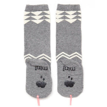 Mini Dressing Grey Snake Knee Socks