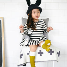 Mini Dressing Bunny Wool Hat - Black