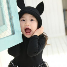 Mini Dressing Bunny Wool Hat - Black