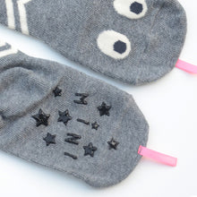 Mini Dressing Grey Snake Knee Socks