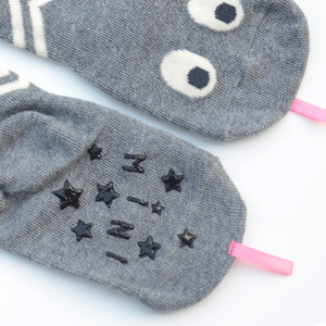 Mini Dressing Grey Snake Knee Socks