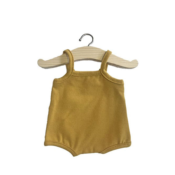 Minikane Paola Reina Baby Doll Swimsuit Retro GILDA - Mustard