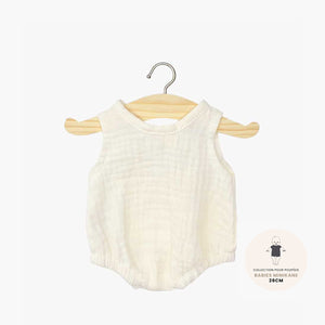 Minikane "Collection Babies" Romper SACHA - Écru