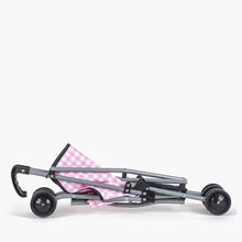 Minikane Doll Stroller - Gingham Pink