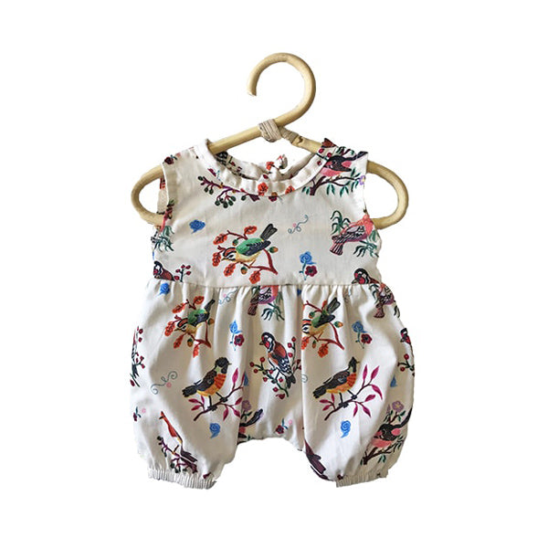 Minikane & Nathalie Lété Baby Doll Jumpsuit NOA - “Little Birds”