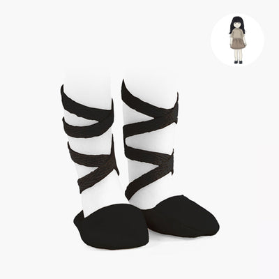 Minikane Amigas Ballet Shoes - Noir