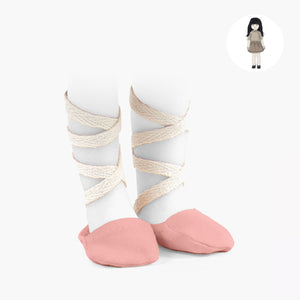 Minikane Amigas Ballet Shoes - Rose Bagatelle