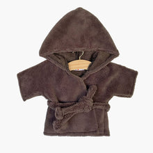 Minikane Paola Reina Baby Doll Terry Bathrobe - Raisin