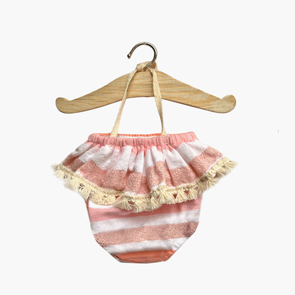 Minikane Paola Reina Baby Doll Romper LOUANE – Striped Rose