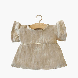 Minikane Paola Reina Baby Doll Dress DAISY - Linen - Natural