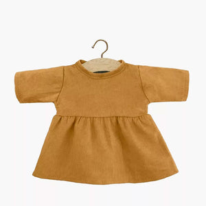 Minikane Paola Reina Baby Doll Dress FAUSTINE - Babycord Camel