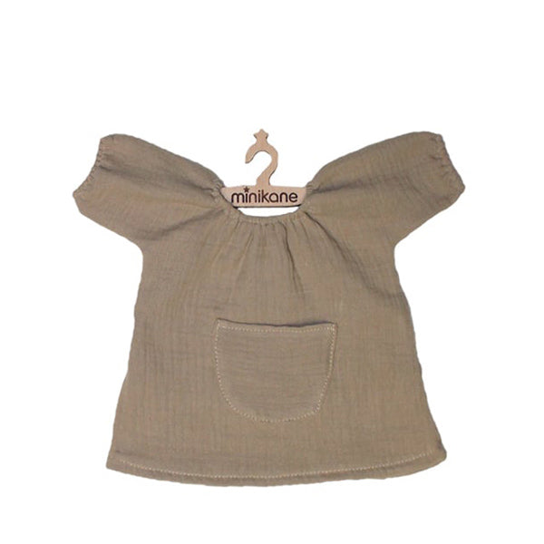 Minikane Paola Reina Baby Doll Dress JEANNE – Chestnut