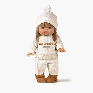 Minikane Paola Reina Baby Doll Jacquard Set JÉRÔME - Écru