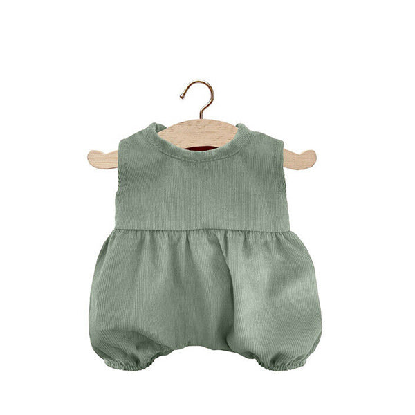 Minikane Paola Reina Baby Doll Jumpsuit NOA – Babycord Vert Sauge