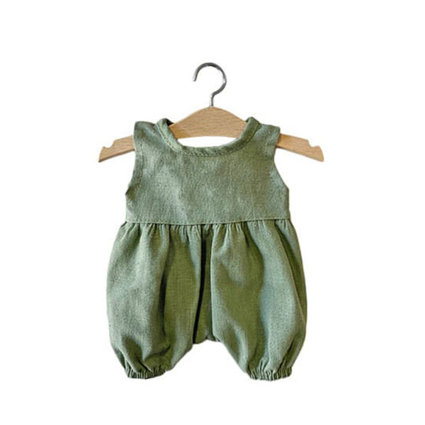 Minikane Paola Reina Baby Doll Jumpsuit NOA – Linen - Almond Green