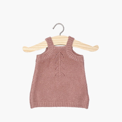 Minikane Paola Reina Baby Doll Jumper Dress Gisèle – Rose Thé