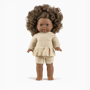 Minikane Paola Reina Baby Doll Knitted Short VITO – Crème