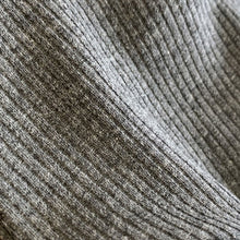 Minikane Les P'tits Basiques Ribbed Knit Body - Gris Anthracite