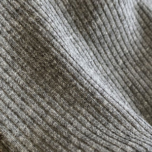 Minikane Les P'tits Basiques Ribbed Knit Body - Gris Anthracite