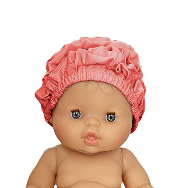 Minikane Paola Reina Baby Doll MONACO Beach Bathing Cap – Marsala