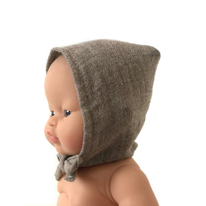 Minikane Paola Reina Baby Doll Round Hat – Beige Chiné