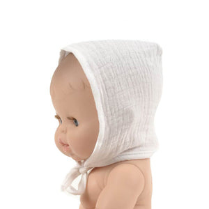 Minikane Paola Reina Baby Doll Round Hat – Ecru