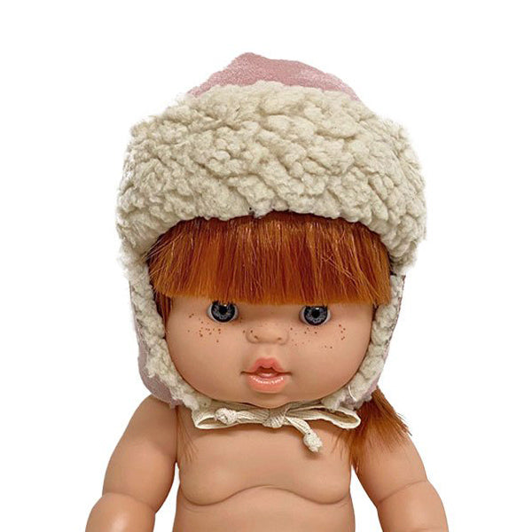 Minikane Paola Reina Suedine Chapka – Rose