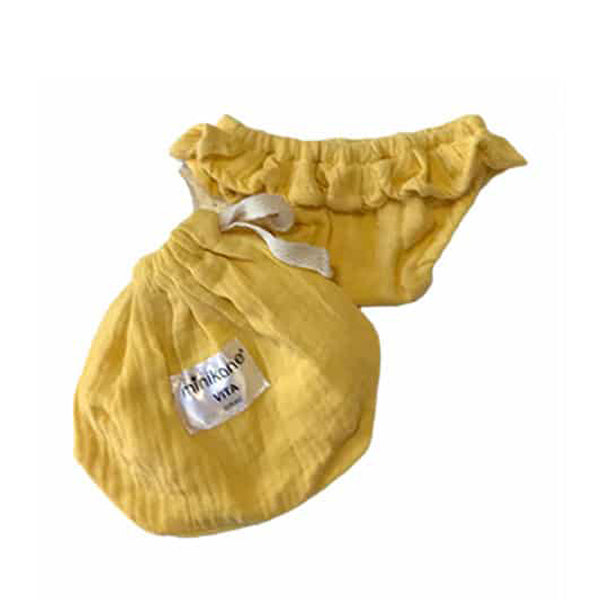 Minikane Paola Reina Baby Doll Bikini Bottom VITA - Jaune des Sables