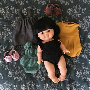 Minikane Paola Reina Baby Doll Romper – Black