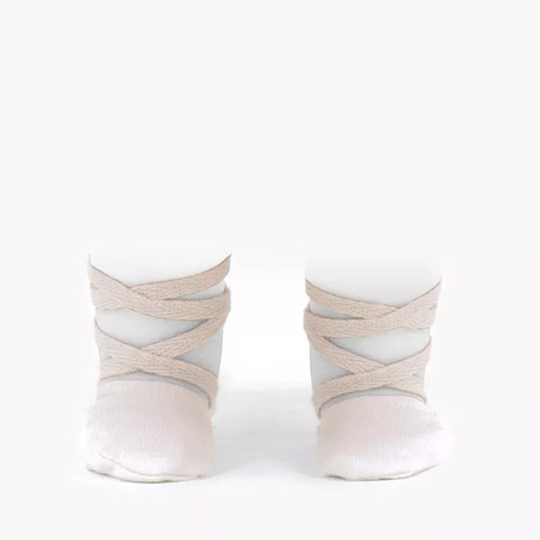 Minikane Paola Reina Baby Doll Ballet Shoes - Milk