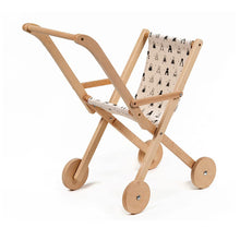 Minikane Vintage Wooden Doll Stroller - Ecru