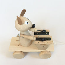 Miva Wooden Pull Along Toy - Xylophone Mouse