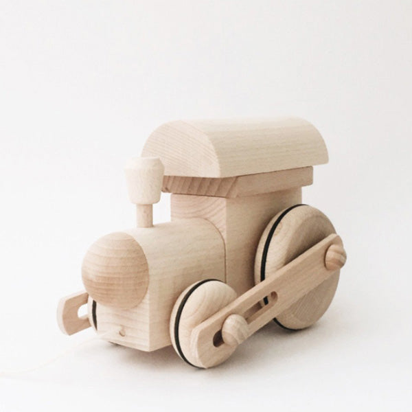 Miva Wooden Pull Along Toy - Train