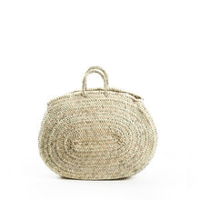 Handmade Palm Leaf Basket – Oval Small