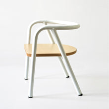 Mum and Dad Factory Metal School Chair - White