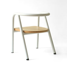 Mum and Dad Factory Metal School Chair - White