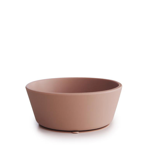 Mushie Silicone Suction Bowl - Blush