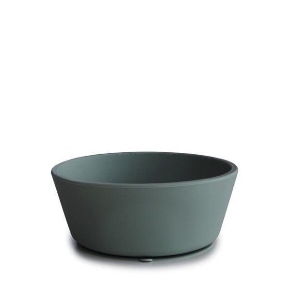 Mushie Silicone Suction Bowl - Dried Thyme