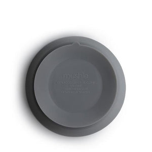 Mushie Silicone Suction Bowl - Stone