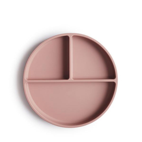 Mushie Silicone Suction Plate - Blush