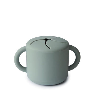 Mushie Snack Cup - Cambridge Blue